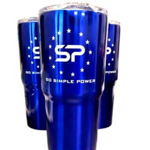 Blue SP Travel Coffee Mug